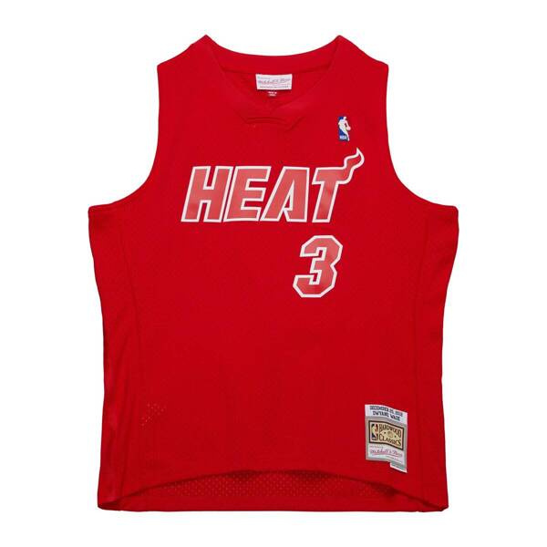 Koszulka Mitchell & Ness Miami Heat #3 Dwyane Wade Swingman Jersey scarlet