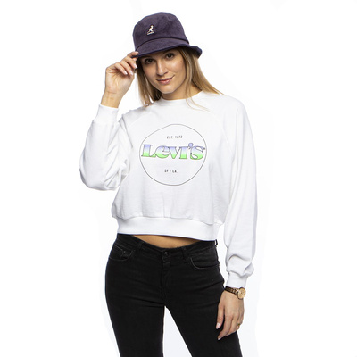 Sweatshirt WMNS Levi's Vintage Raglan Crew white