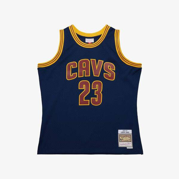 Mitchell & Ness Cleveland Cavaliers #23 LeBron James Blue Alternate Jersy astros blue