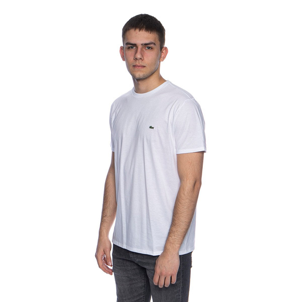 Koszulka Lacoste Men's Crew Neck Pima Cotton T-Shirt biała