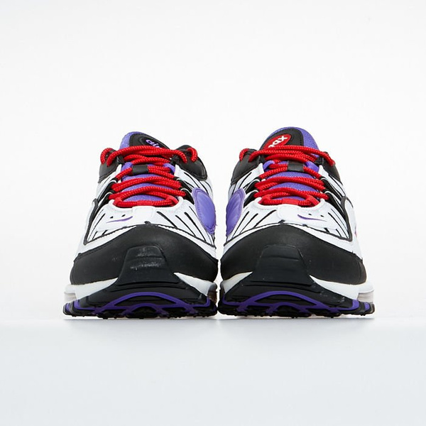 Sneakers buty Nike Air Max 98 white/black-psychic purple (640744-110)