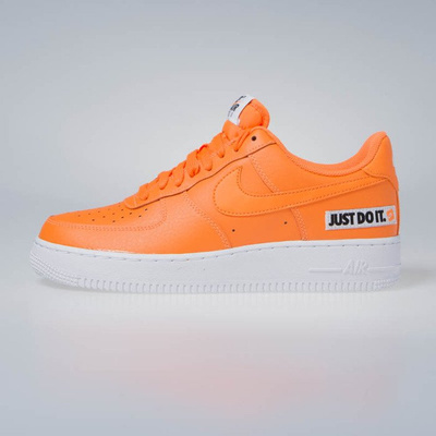 Sneakers buty Nike Air Force 1 '07 LV8 JDI LTHR total orange (BQ5360-800)