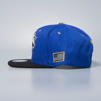 Mitchell & Ness cap snapback New York Knicks royal Gold Tip
