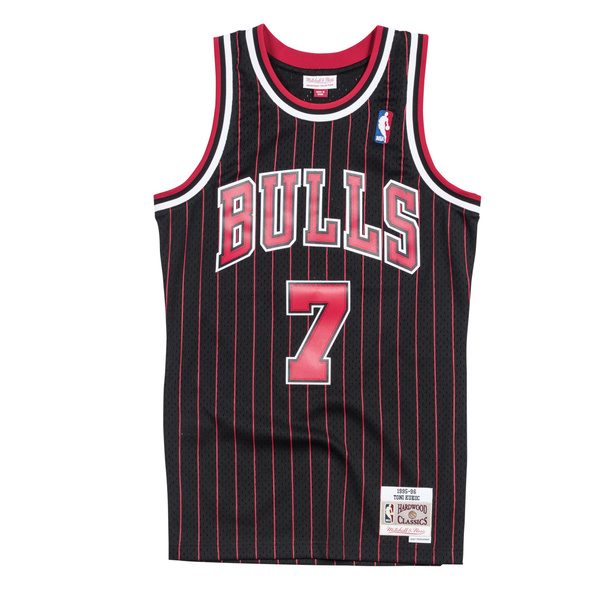 Koszulka Mitchell & Ness Chicago Bulls #7 Toni Kukoc black Swingman Jersey