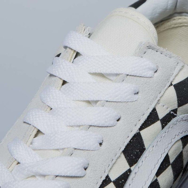 Sneakers buty Vans Old Skool Checkerboard white / black VN0A38G127K