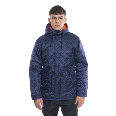 Backyard Cartel kurtka jacket Parka Padded navy