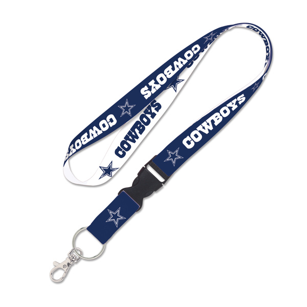 Smycz WinCraft NFL Lanyard w/detachable buckle 1" Dallas Cowboys