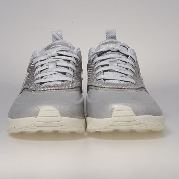 Sneakers buty Nike WMNS Air Max Thea Premium Leather metallic platinum / pure platinum 904500-004