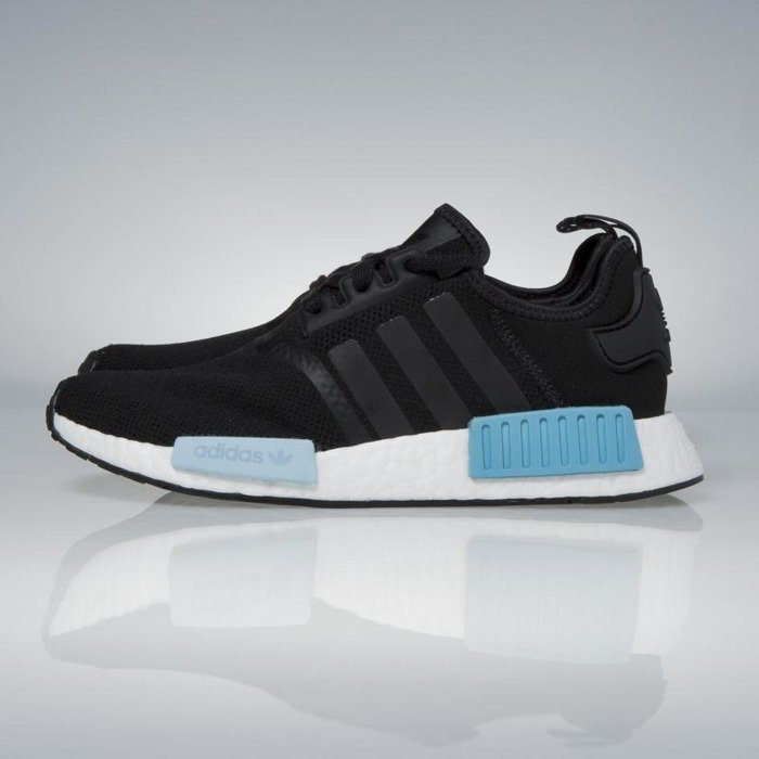 Adidas Originals NMD_R1 WMNS core black / icey blue BY9951 | Bludshop.com