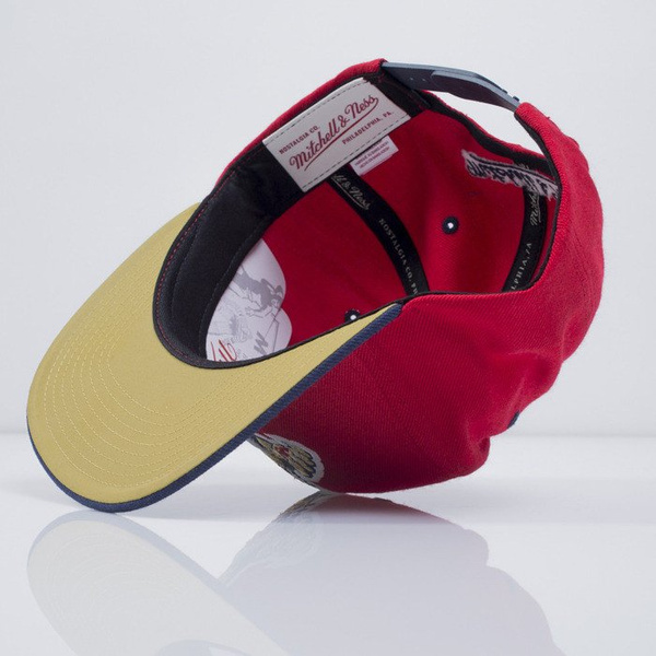 Mitchell & Ness czapka snapback Florida Panthers red Reflective XL Logo VF52Z
