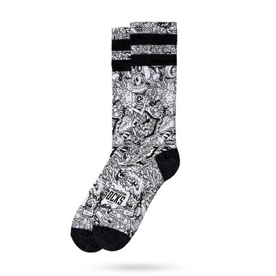 Skarpety American Socks Aliens Exist - Mid High multicolor Signature