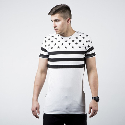 Criminal Damage Flagship Long Tee white / black