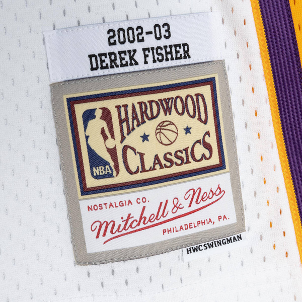 Mitchell & Ness Los Angeles Lakers Swingman Jersey Derek Fisher white
