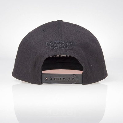 Backyard Cartel czapka snapback Inset black