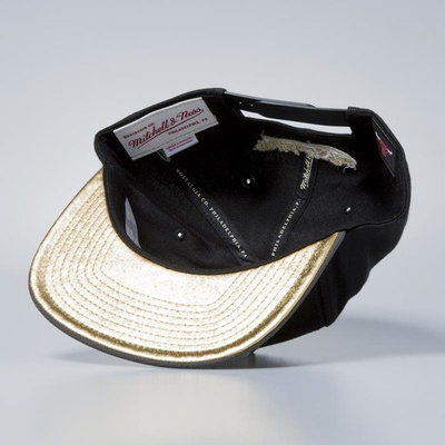 Czapka Mitchell & Ness snapbeck Chicago Bulls black Gold Tip