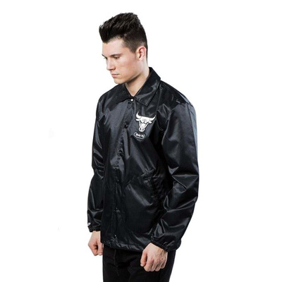 Mitchell & Ness jacket Chicago Bulls black NBA Satin Coaches Jacket