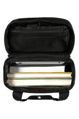 The North Face Explore Fusebox Backpack black/white