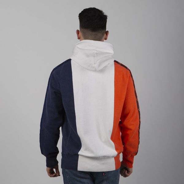 Bluza Champion Reverse Weave Handmade Hoodie white / orange / navy
