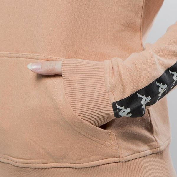 Bluza damska Kappa Twenny Hoody dusty coral WMNS