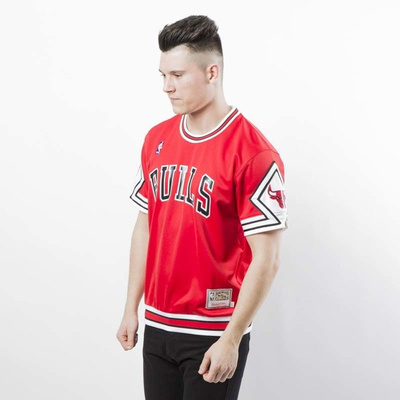 Mitchell & Ness Chicago Bulls T-shirt red - Authentic Shooting Shirt