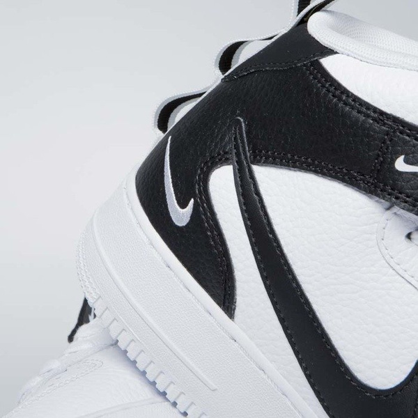 Sneakers buty Nike Air Force 1 Mid '07 LV8 white / black-tour yellow (804609-103)