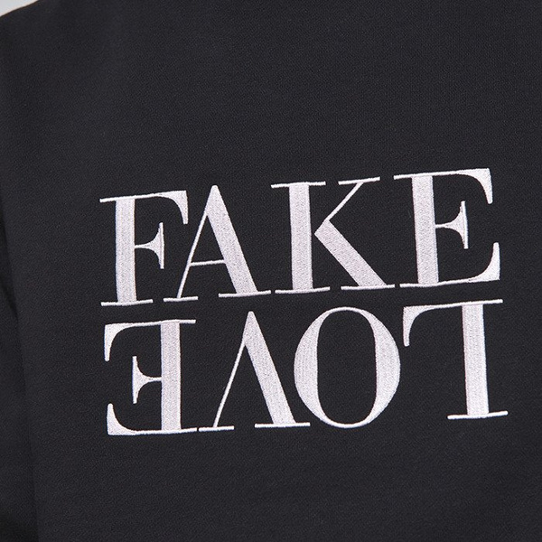 Bluza Cayler & Sons WHITE LABEL Sweatshirt WL Fake Love black / white