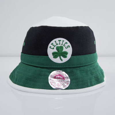 Mitchell & Ness kapelusz bucket hat Boston Celtics black/green Colour Block U128Z