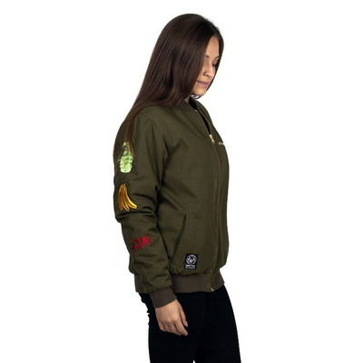 Harp Team WMNS Jacket Bomber Ron's Jacket forest green