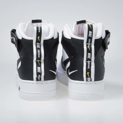 Sneakers Nike Air Force 1 1 Mid '07 LV8 white / black-tour yellow (804609-103)