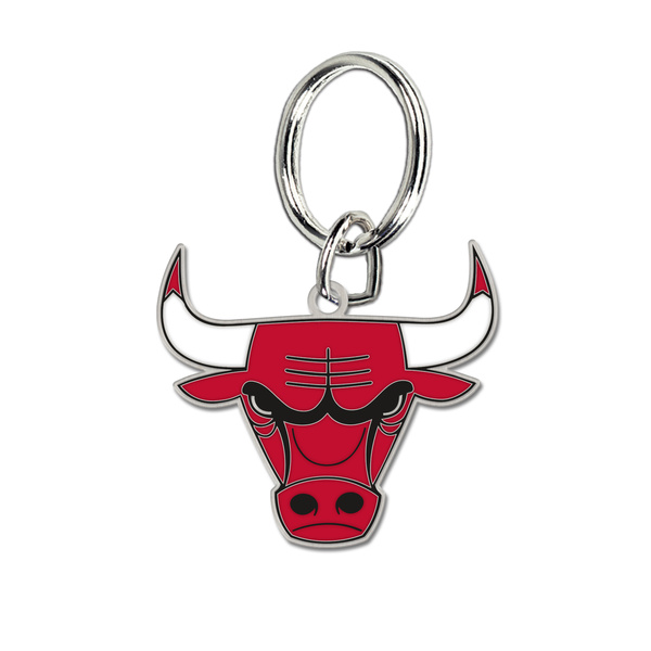 WinCraft NBA Cloisonne Key Ring Carded Chicago Bulls