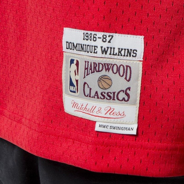 Koszulka Mitchell & Ness Atlanta Hawks #21 Dominique Wilkins red Swingman Jersey