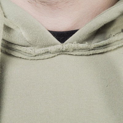 Majors bluza sweatshirt Long Hoodie olive