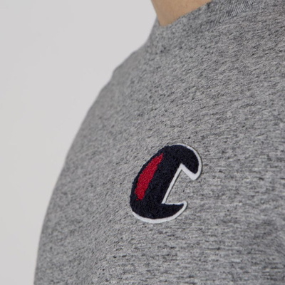 T-shirt Champion Logo Rochester grey heather