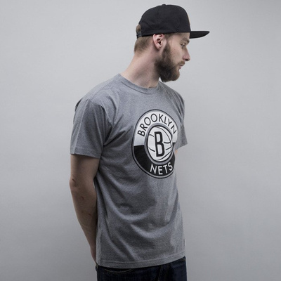 Mitchell & Ness t-shirt Brooklyn Nets dark grey Split Colour