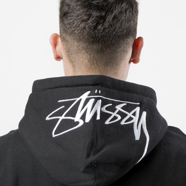 Bluza Stussy Smooth Stock APP. Hood black