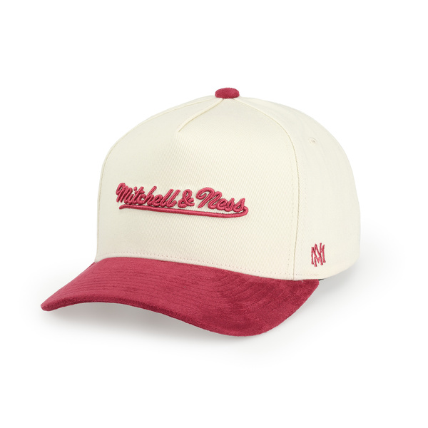 Mitchell & Ness Luxury Script Pro Crown burgundy