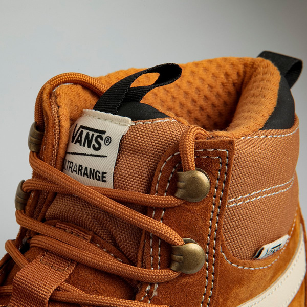 Sneakers buty Vans Ultrarange Exo Hi brązowe (VN0A4UWJ26Z1)