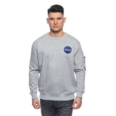 Alpha Industries Space Shuttle Sweater grey heather
