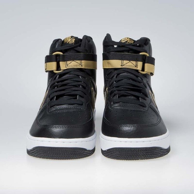 Sneakers buty Nike Air Force 1 High '07 LV8 Sport black/metallic gold-white (AV3938-001)