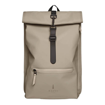 Backpack Rains Roll Top Rucksack taupe