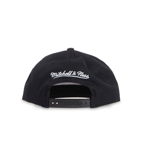 Mitchell & Ness czapka snapback Chicago Bulls czarna Black Kevlar Snapback