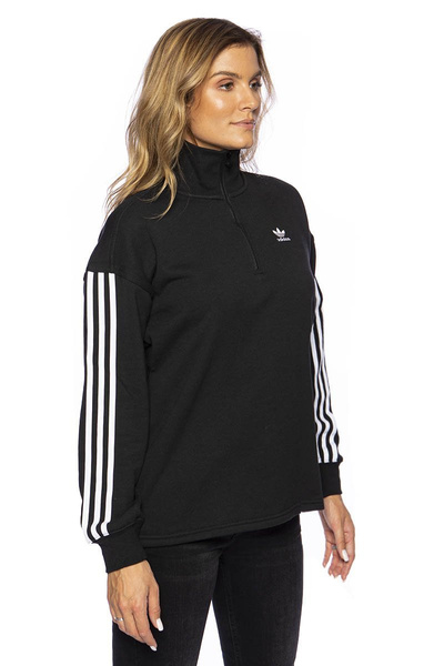 Bluza damska Adidas Originals Adicolor Classics Polar Fleece Half-Zip Sweatshirt czarna