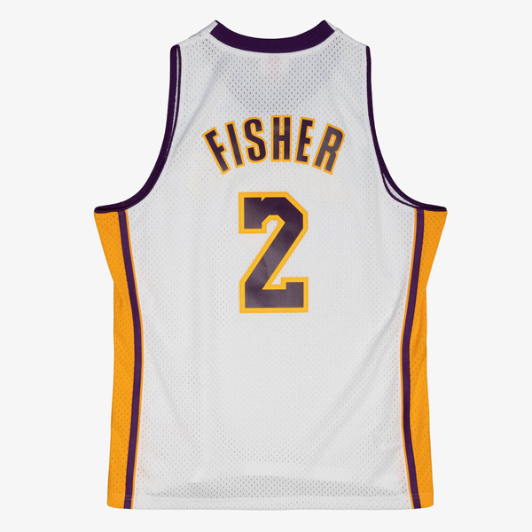 Koszulka Mitchell & Ness Los Angeles Lakers Swingman Jersey Derek Fisher white