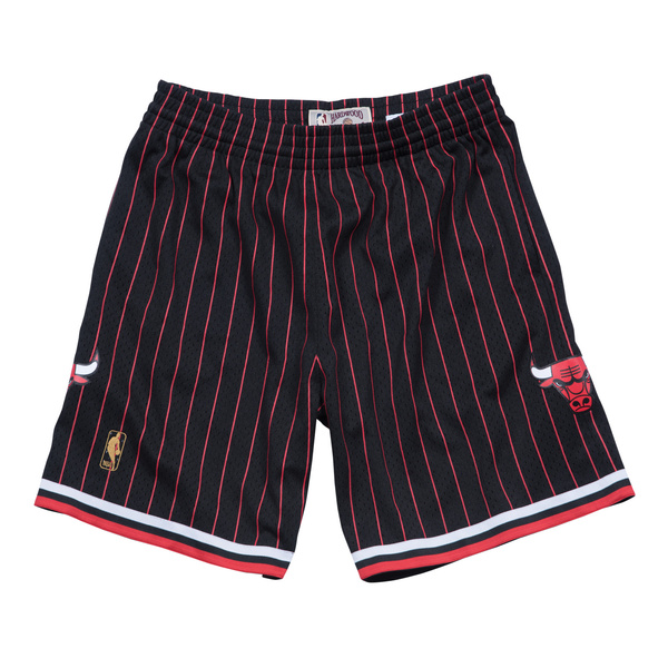 Szorty Mitchell & Ness Chicago Bulls 1996 - 97 black Swingman Shorts
