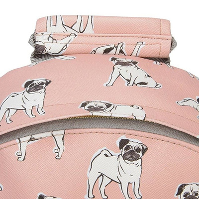 Mi-Pac backpack Pugs peach