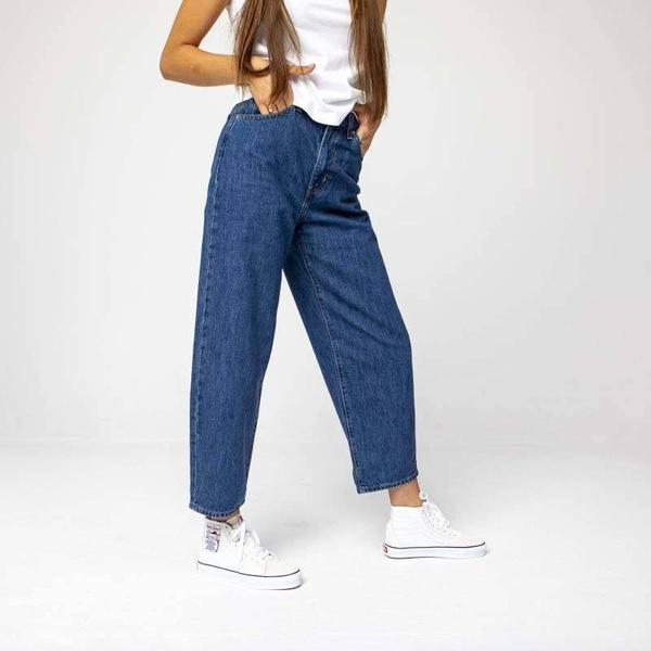 Spodnie damskie Levi's Balloon Leg Air Head Jeans granatowe