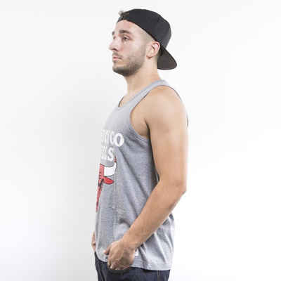Mitchell & Ness koszulka tank top Chicago Bulls grey Team Logo