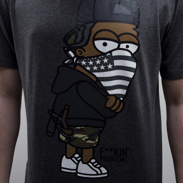 Cayler & Sons koszulka Smart grey heather / black (CAY-SS15-AP-23-01)