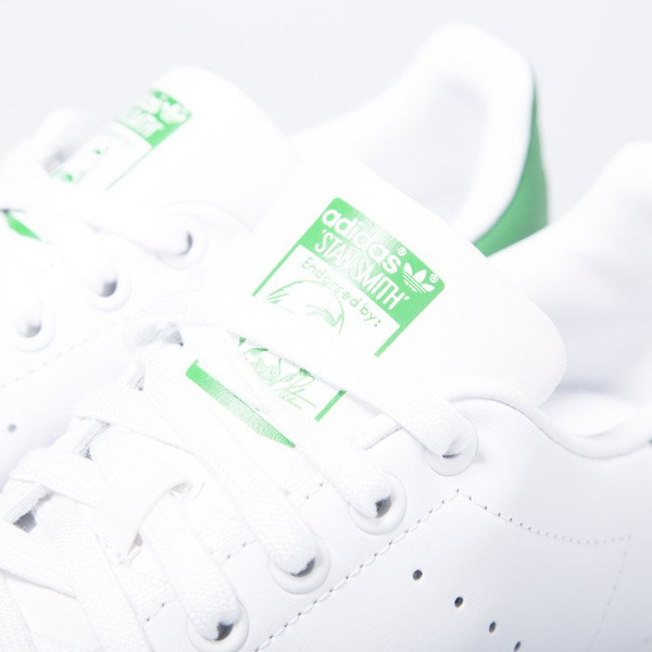 Sneakers buty Adidas Originals Stan Smith white / green (M20324)