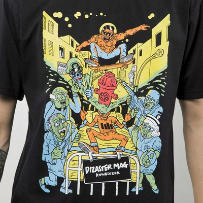 POGO koszulka T-Shirt DizasterMag black